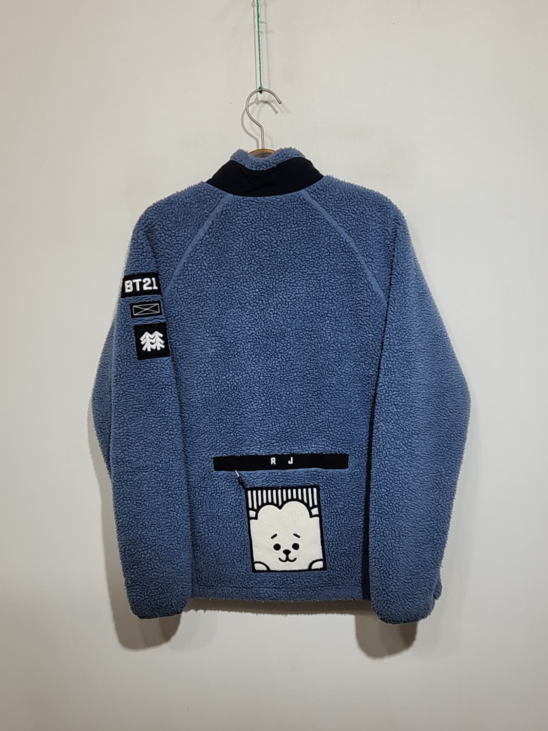 (M) 코오롱스포츠 플리스 점퍼 아웃도어 뽀글이 후리스 자켓  상품이미지6