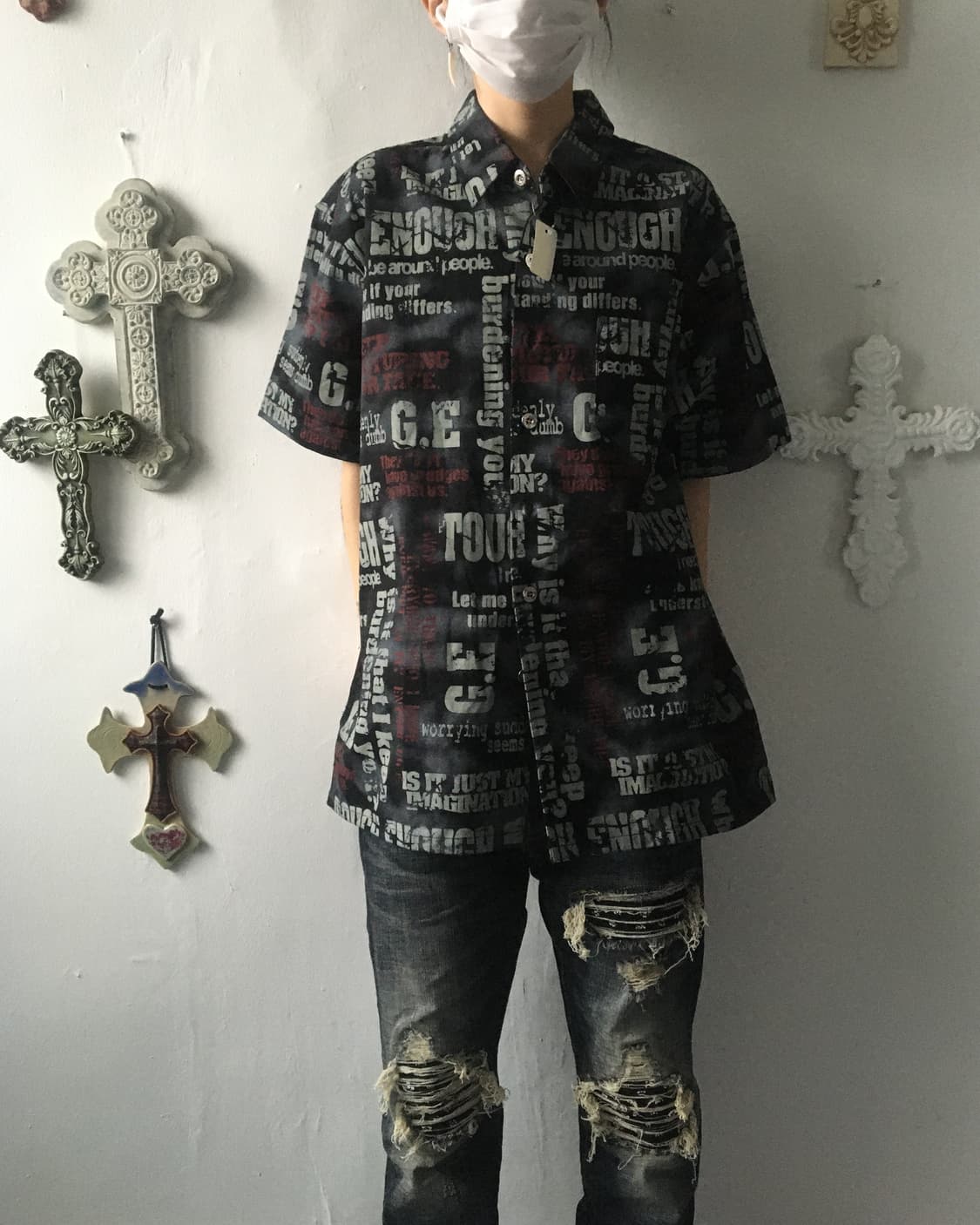 Pattern shirt 상품이미지1