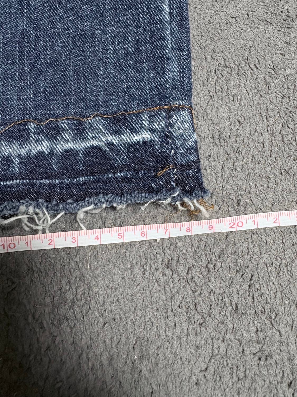 (28) 에드윈 EDWIN E603 재팬 중청 컷오프 데님 상품이미지9