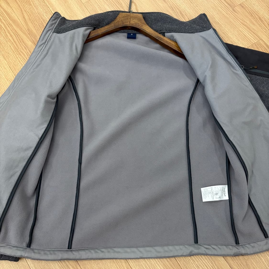 몽벨 클리마플리스 집업 M(95) 회색 상품이미지7