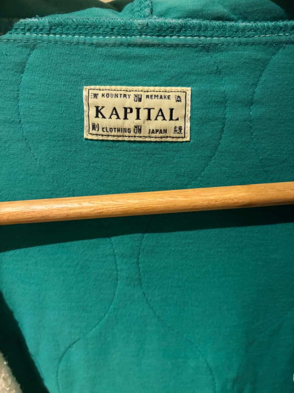 캐피탈 반다나 후드집업 블루 2사이즈(M) 상품이미지3