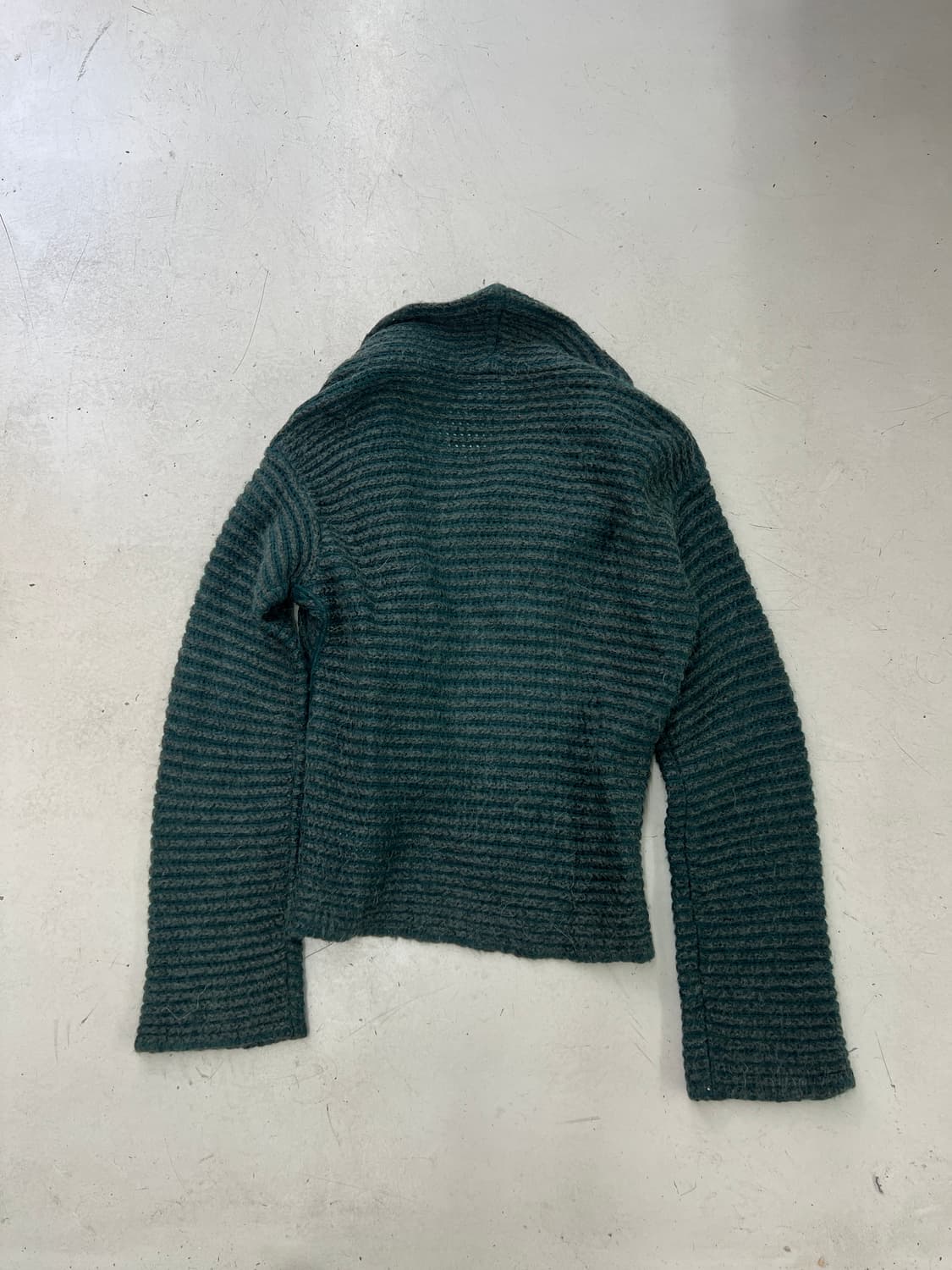 알마니 꼴레지오니 모헤어 니트 가디건  상품이미지6