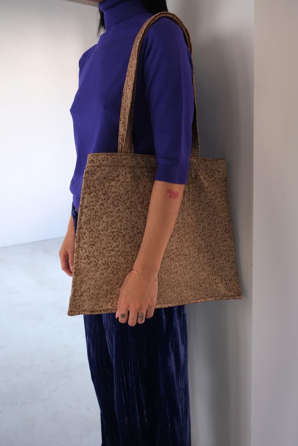 SQUARE BAG (BROWN DOT) 상품이미지1
