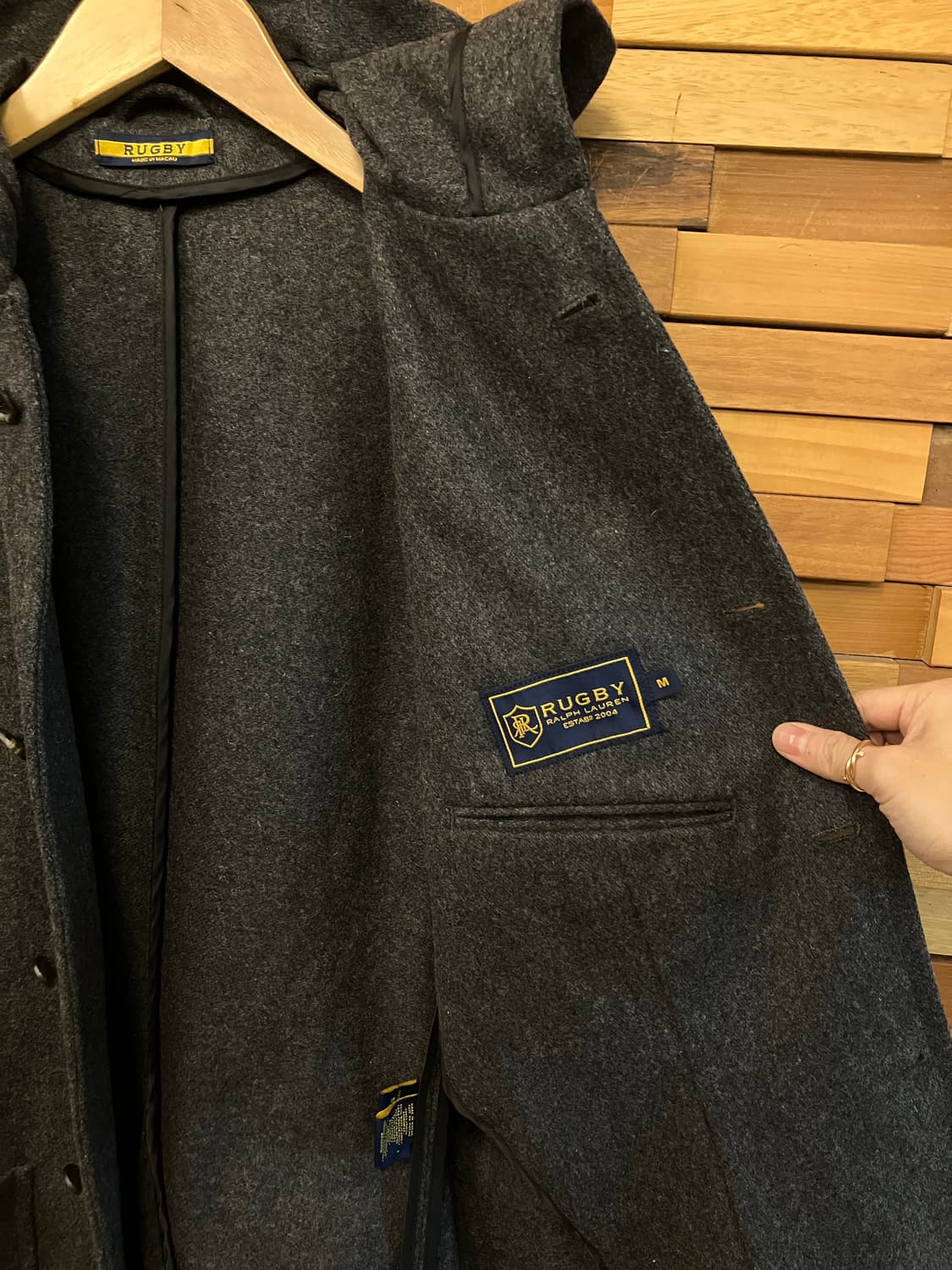 Rugby Ralph Lauren  럭비 - 울 테일러드 후드 블레이저 상품이미지4