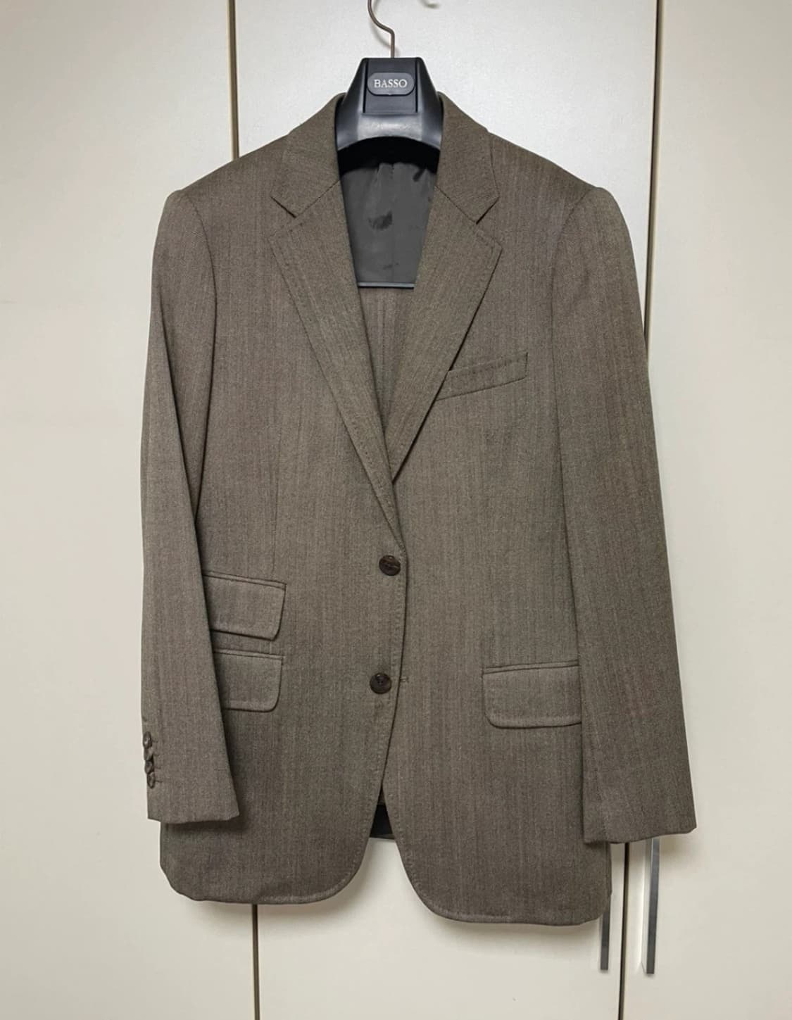 타임옴므 남성 정장 셋업 상의46 하의82 상품이미지1