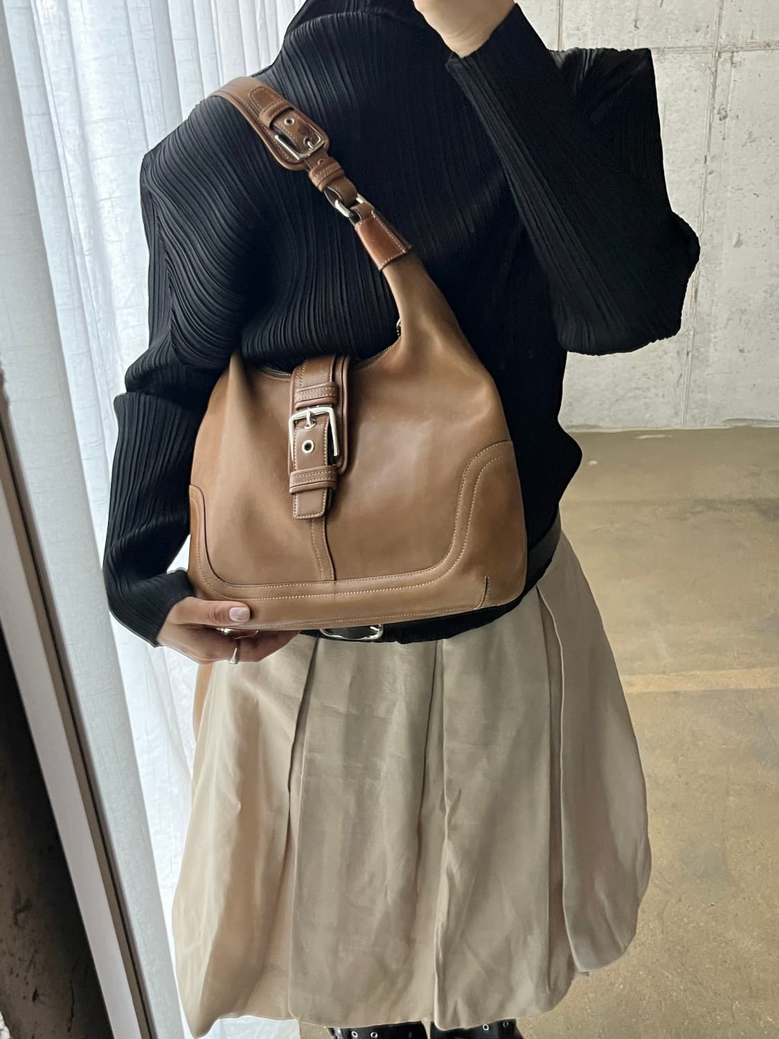 00s Coach 코치 소호 버클백 브라운 상품이미지2