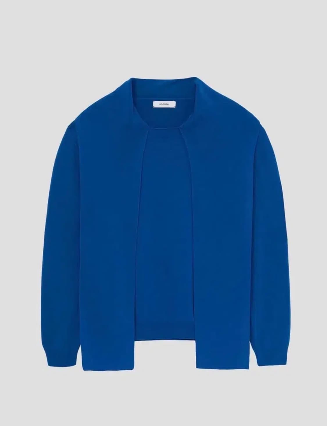 moondal Muffler Knit in Cobalt blue 상품이미지4