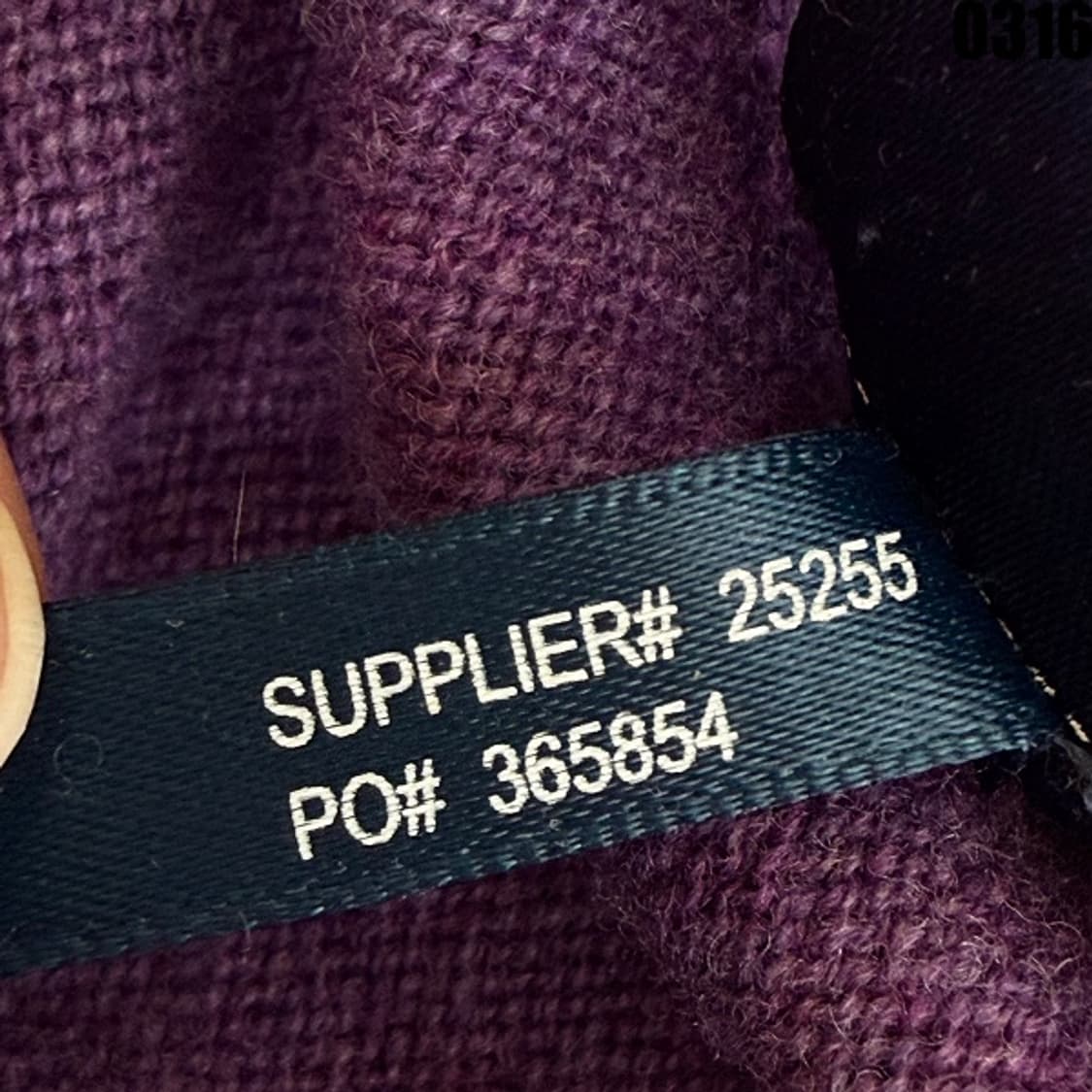 폴로 랄프로렌 메리노 울 브이넥 니트 M 0316 상품이미지8