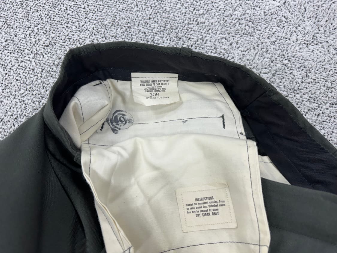 [데드스탁] 트라우저 USA 80s 오피서치노 상품이미지5