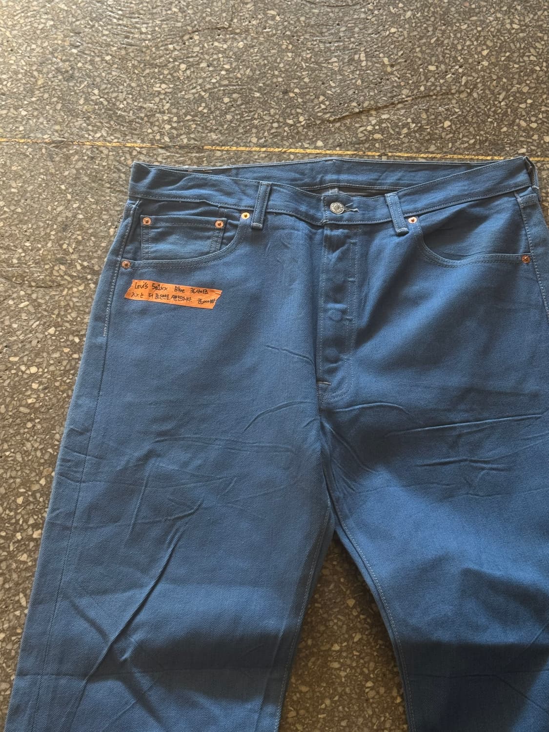 Levi’s 501 데님팬츠 블루 상품이미지4