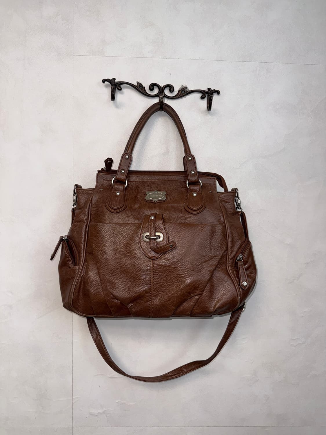 Vincis Bench brown pocket two ways bag 상품이미지1