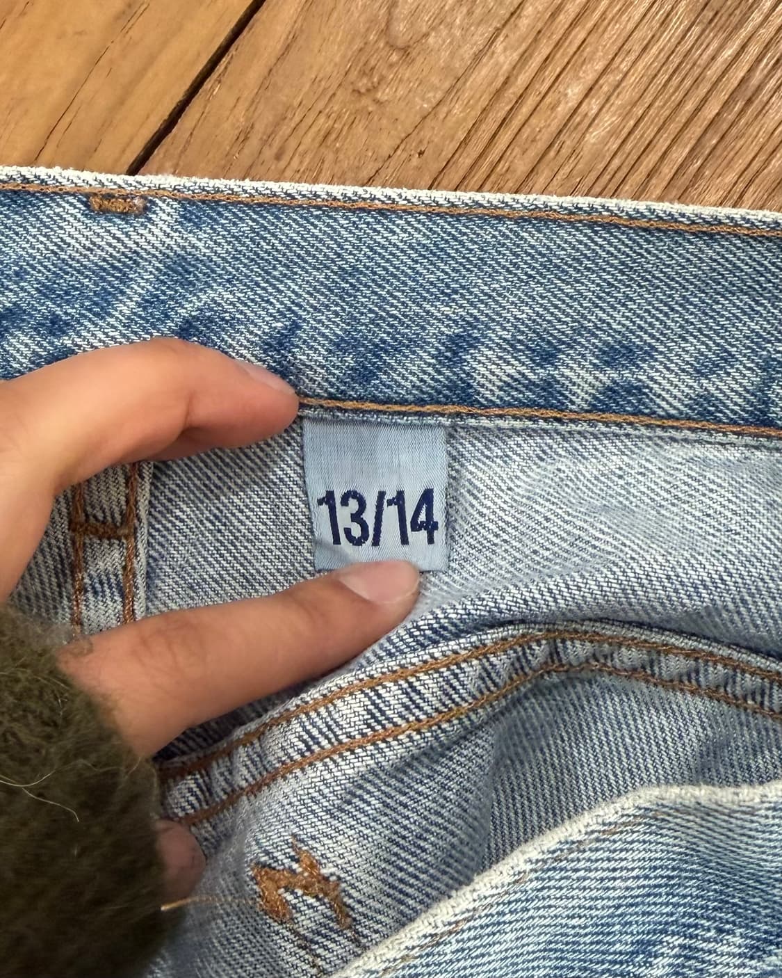 마리떼 프랑소와 저버 데님 숏팬츠 상품이미지9