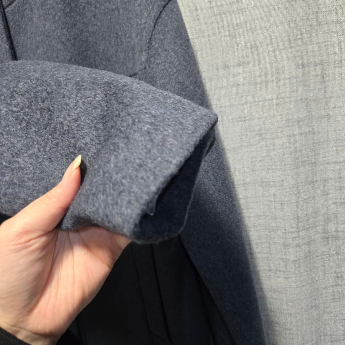 스튜디오톰보이 여성 하프 모 코트  상품이미지4