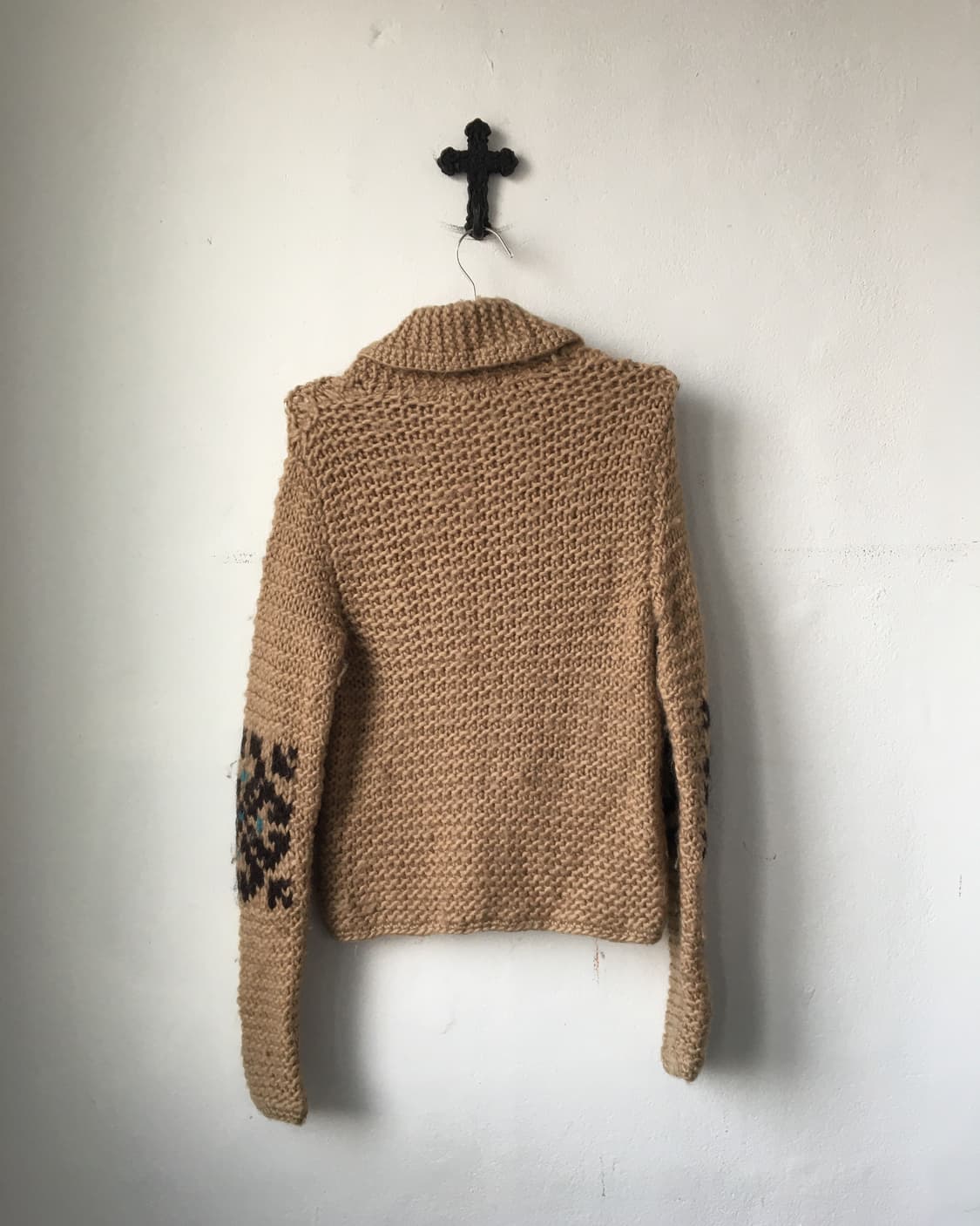 Nordic mood knit zip up 상품이미지3