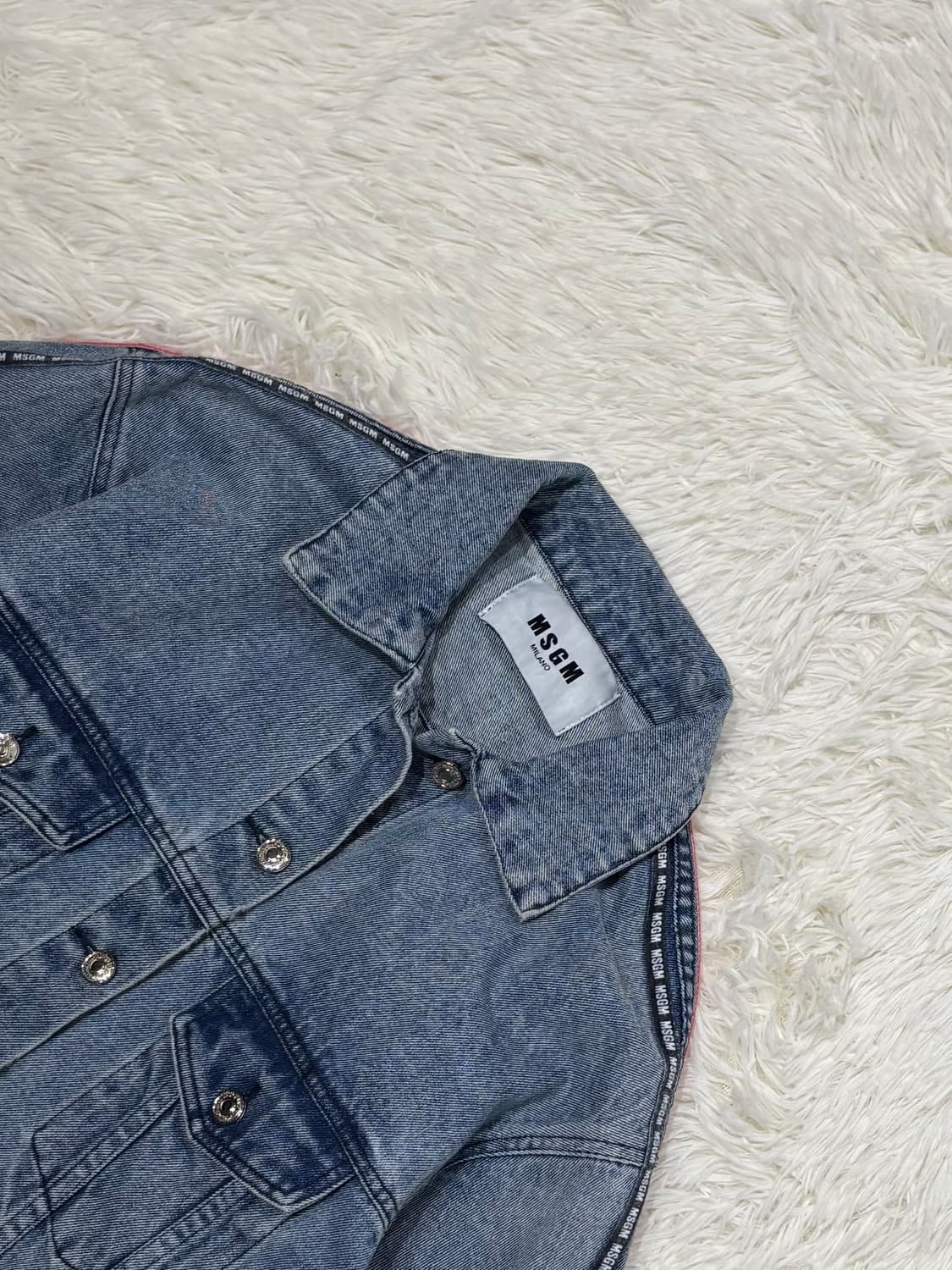 MSGM 데님 자켓 상품이미지4