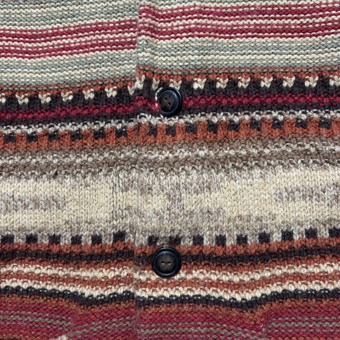 아메리칸 이글 아웃피터스 스트라이프 숄카라 니트 가디건(S) 상품이미지6