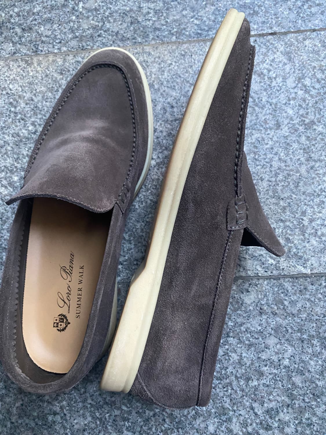 로로피아나 썸머워크 웜 그레이 42 상품이미지3