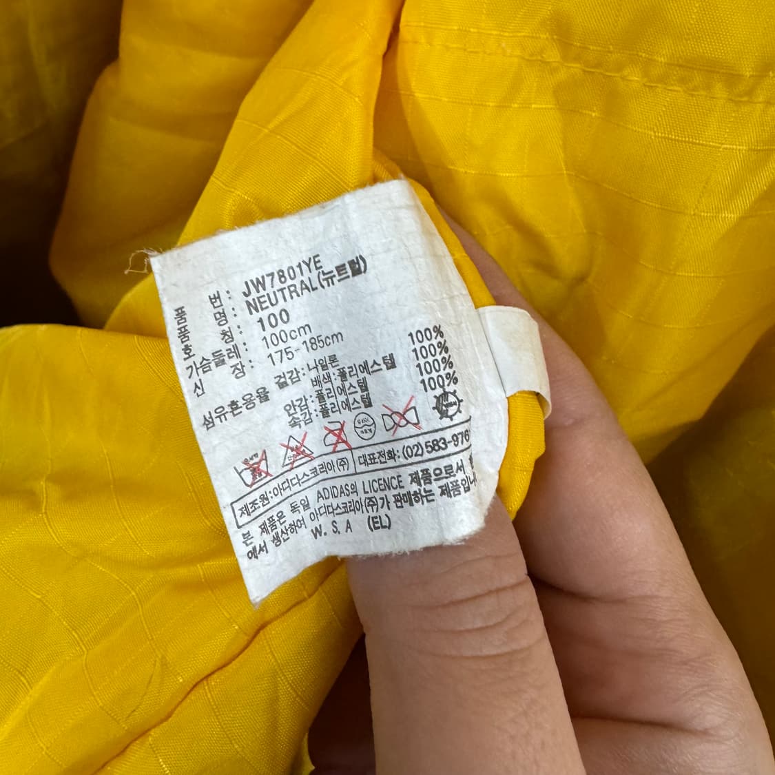 90s 아디다스 사이버 리블렉티브 자켓 (L)   상품이미지8