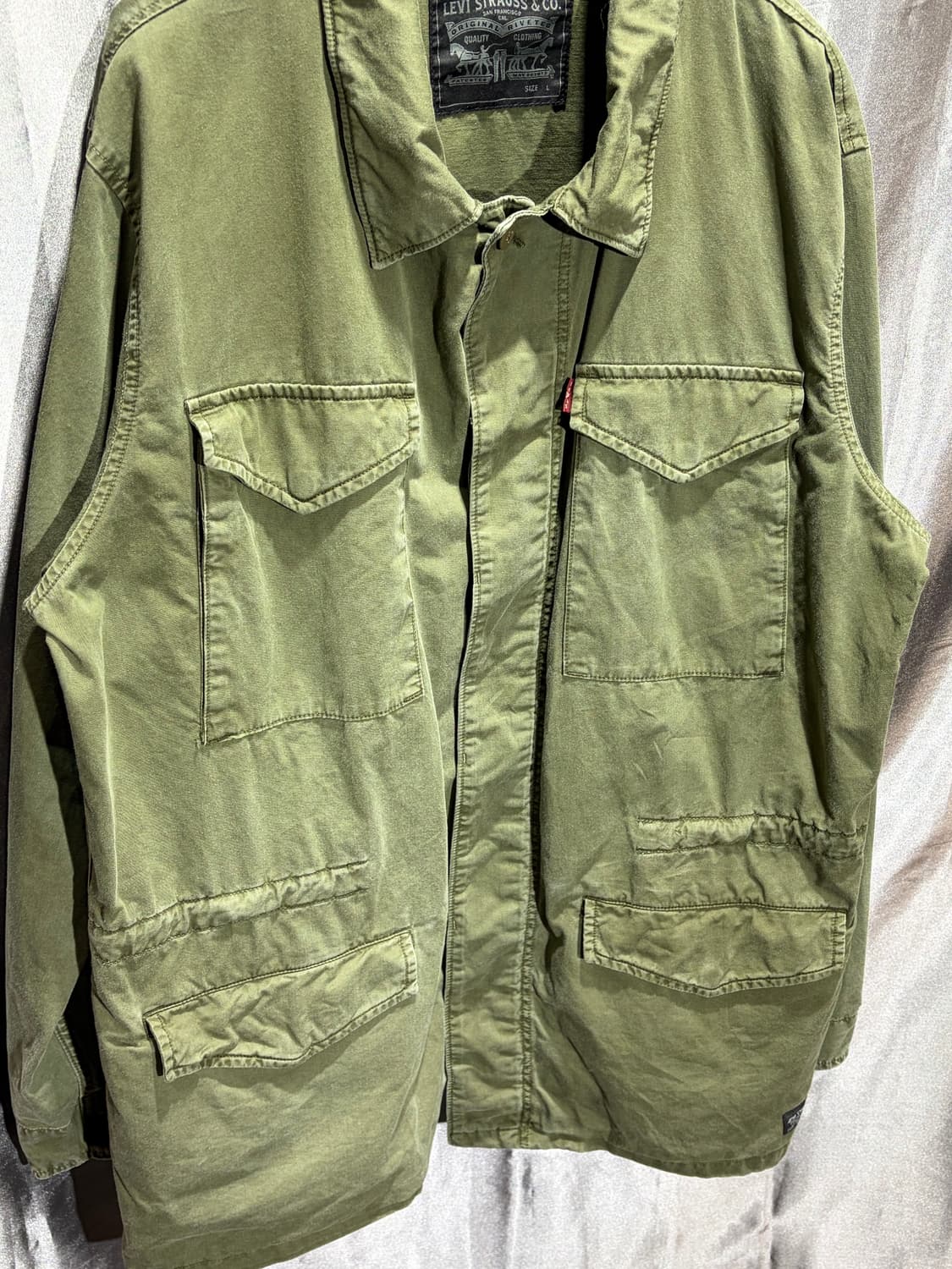 L 리바이스 4포켓 카티 야상 싱글자켓 상품이미지4