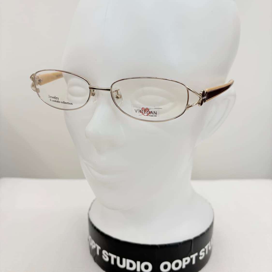 VENETIAN 골드 우먼 메탈 빈티지안경 상품이미지6