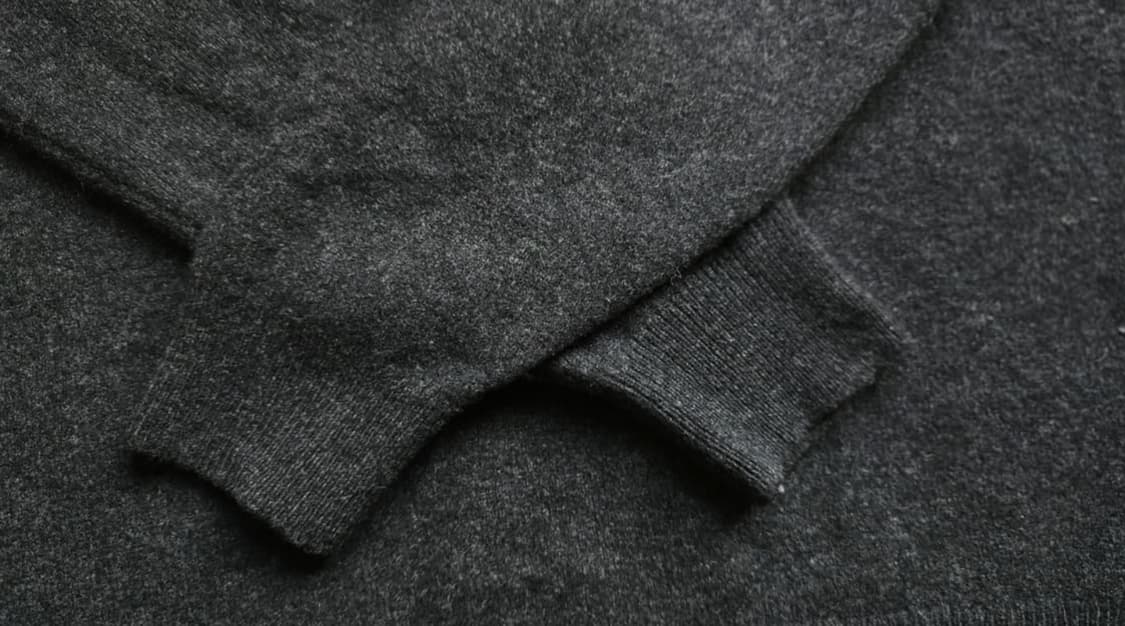 L.L.Bean 엘엘빈  램스울 브이넥 니트 Made In Scotlan 상품이미지2