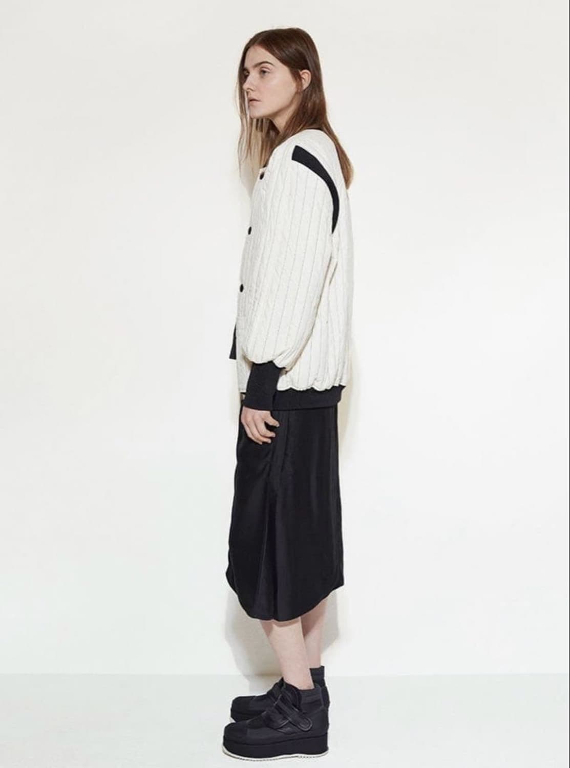 TTF✳️공용)마르니 스트라이프 봄버 상품이미지6