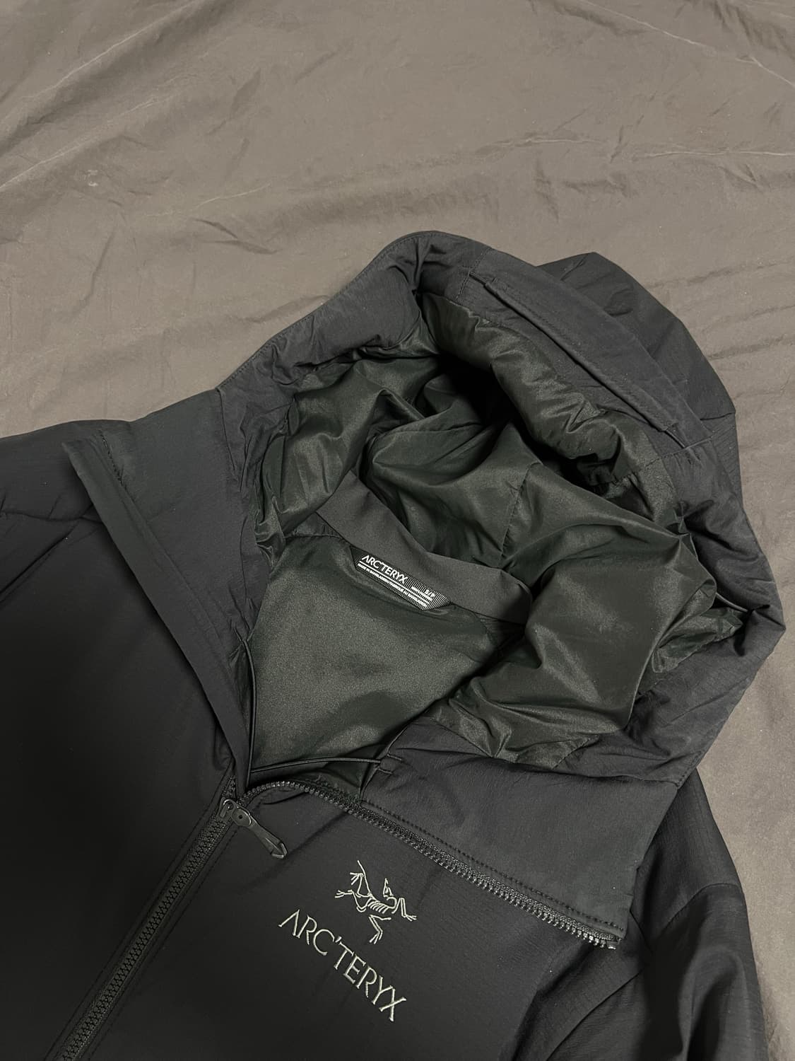 아크테릭스 아톰 AR 후디 (헤비웨이트,SV) 블랙 S 상품이미지4