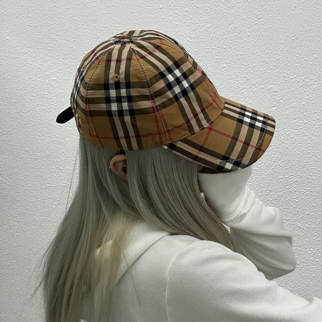  버버리 클래식 노바체크 볼캡 상품이미지2