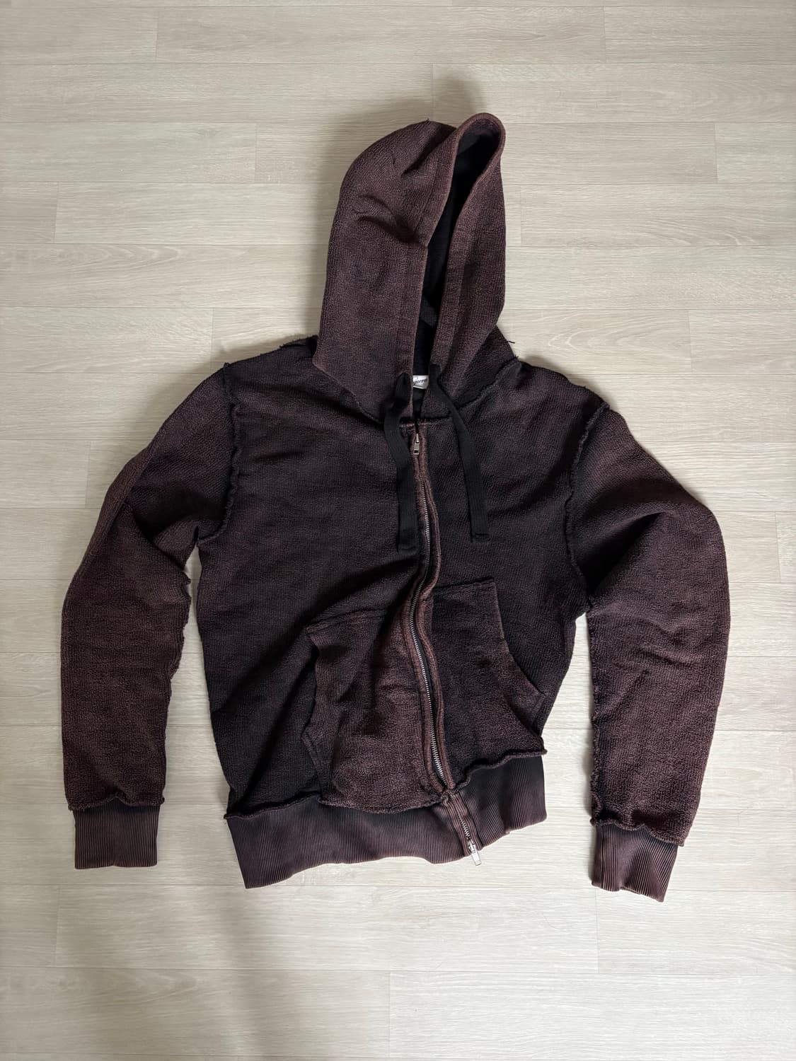 [XL] 바퀘라 트위스트 후드집업 상품이미지1