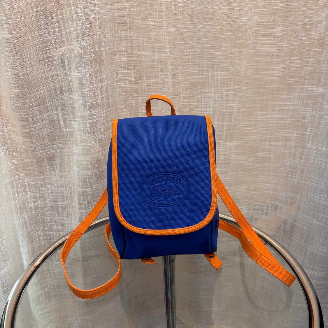 정품 라코스테 PVC 백팩     상품이미지1