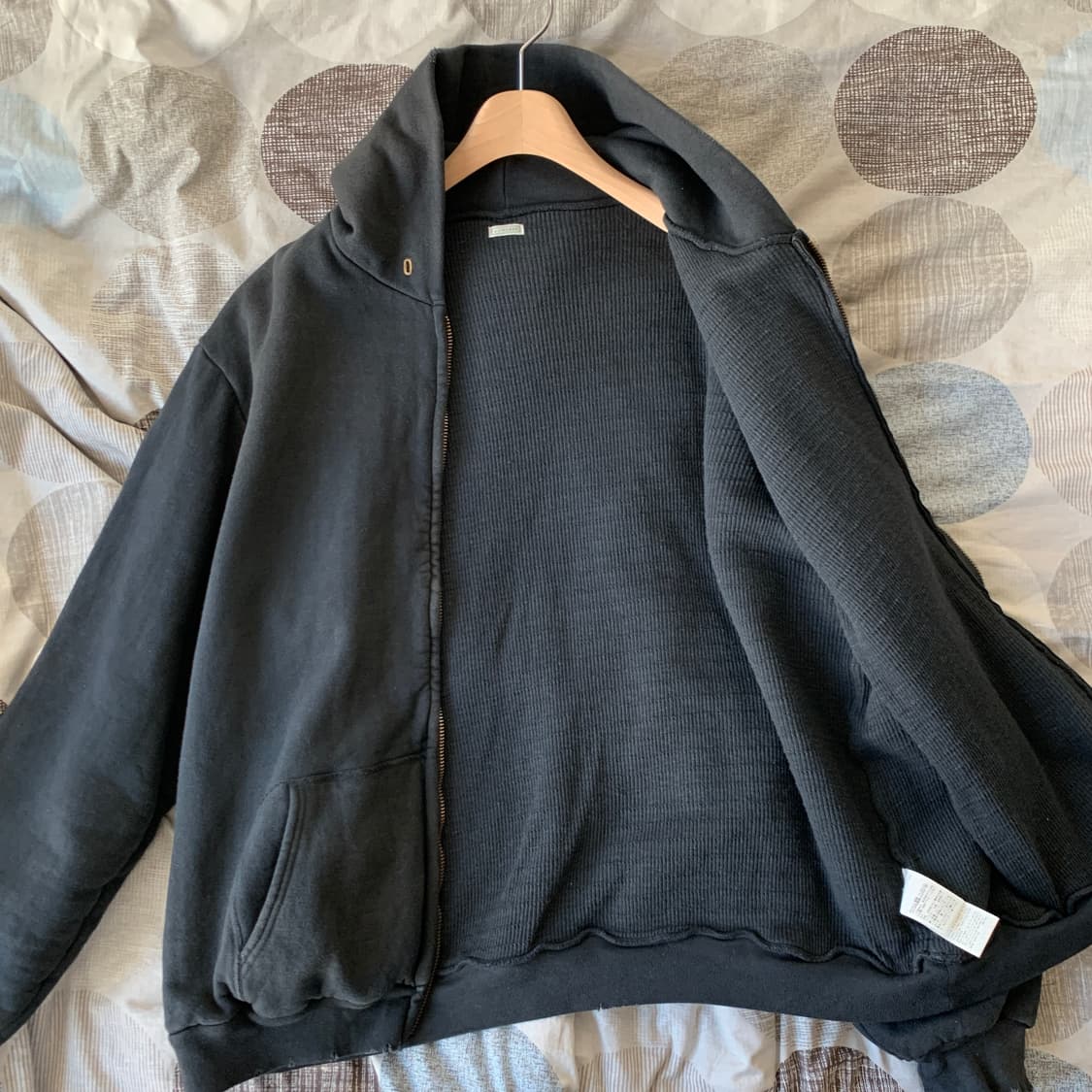 25ss 빈티지 스웻 후드집업 상품이미지8