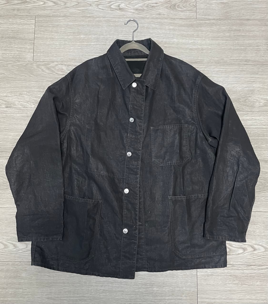 아프레쎄 25ss 빈티지 린넨 커버올자켓 3사이즈 상품이미지1