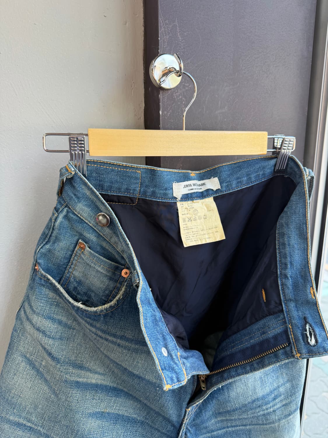 M/ 준야와타나베 10AW 플레어 데님 스커트 상품이미지6