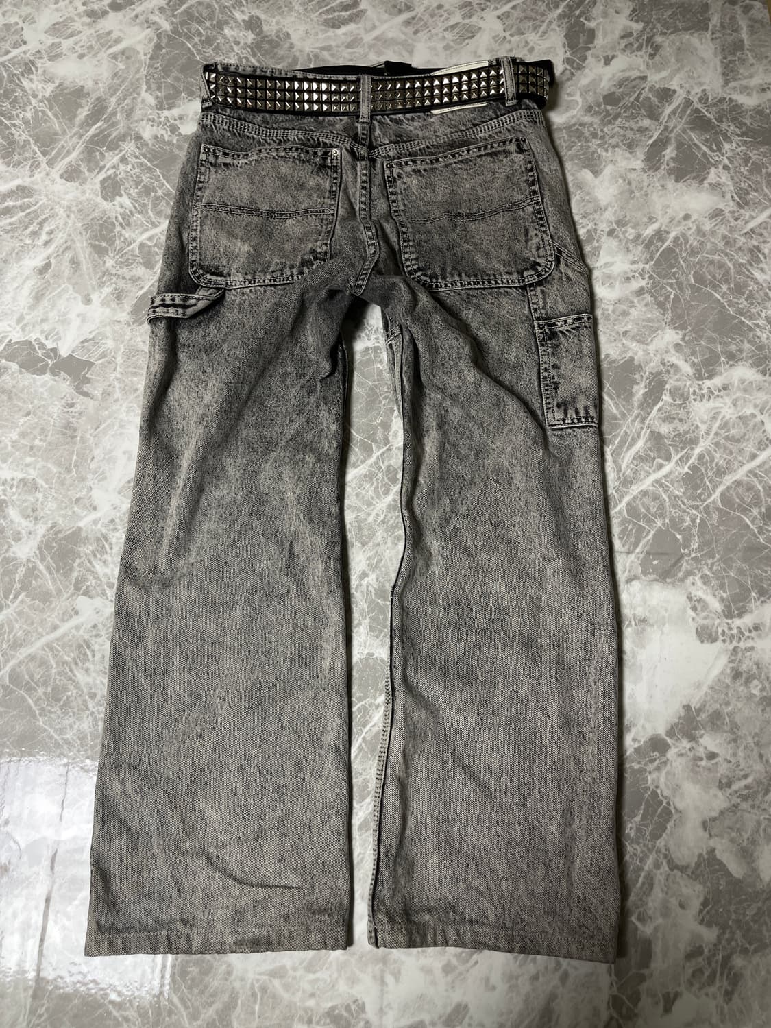 stone washed y2k pants 상품이미지5