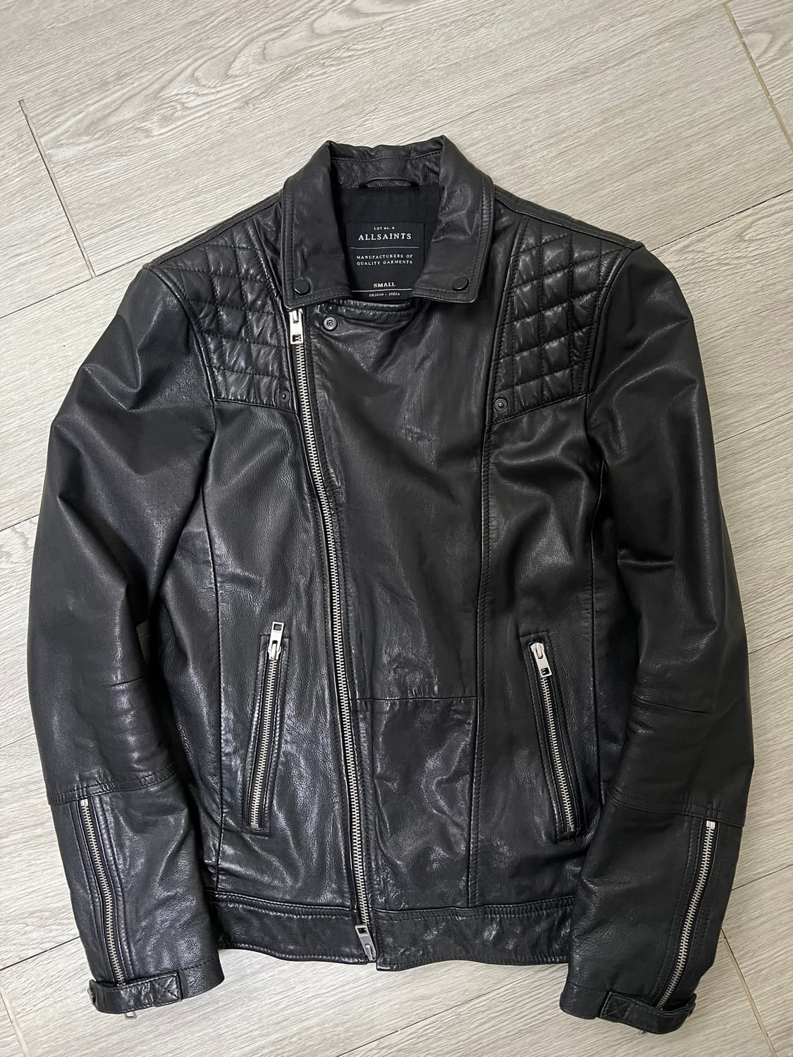 올세인츠 양가죽 자켓 상품이미지5