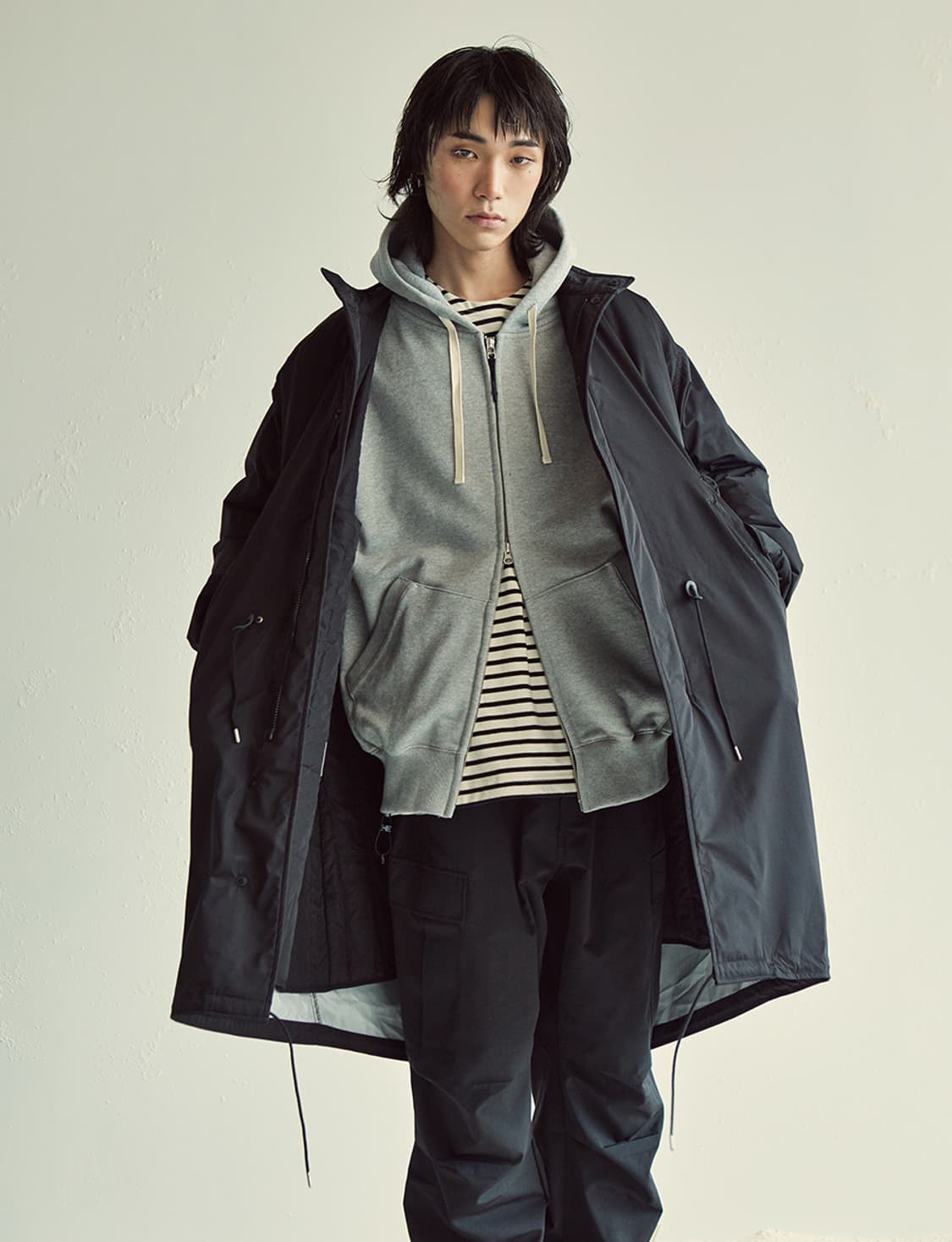 유니폼브릿지 m51 스포츠 피쉬테일 파카 패딩 상품이미지5