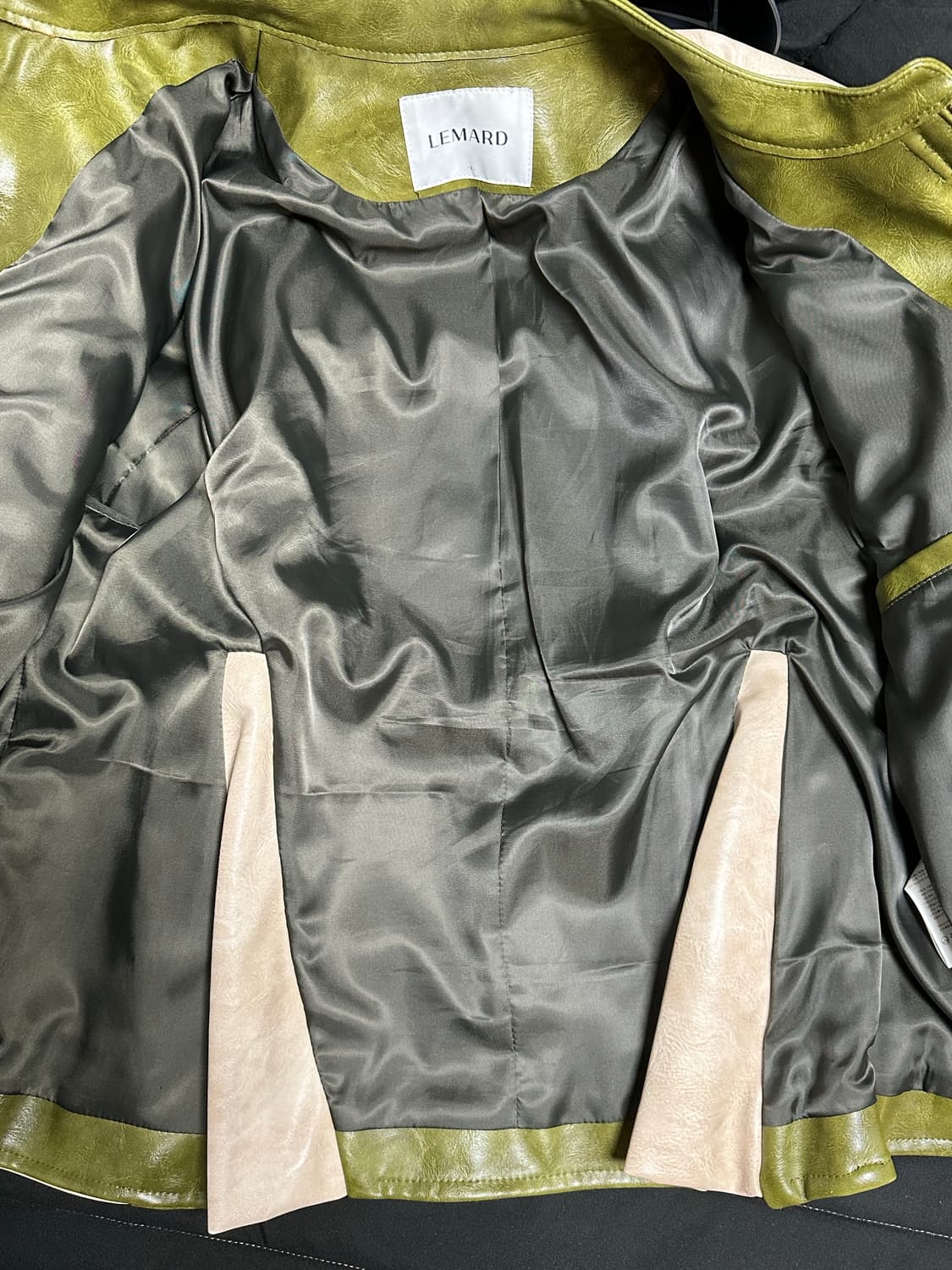 [덱스착용] 르마드 레더 자켓 팝니다. 상품이미지7