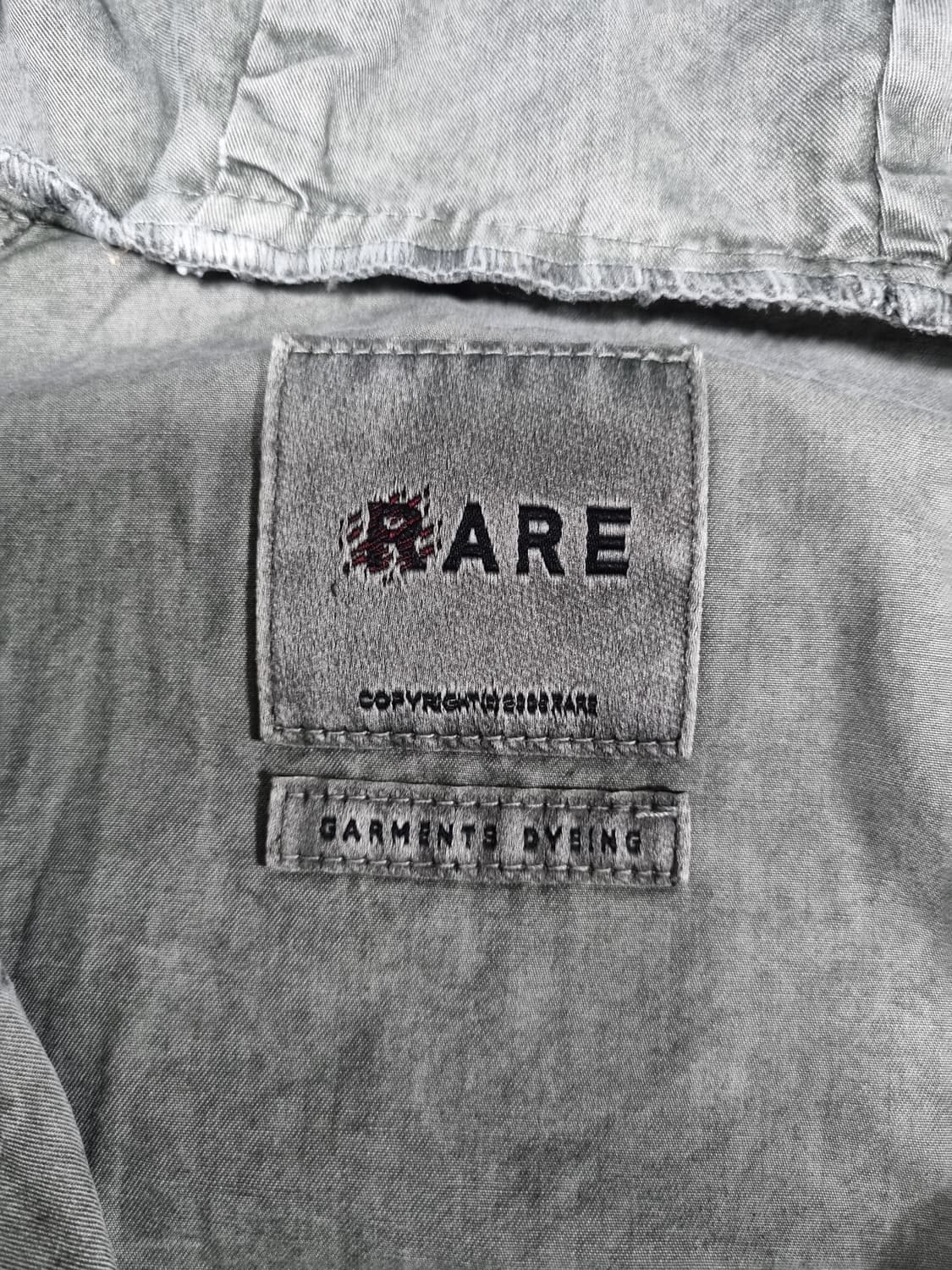 레어(RARE) 피그먼트 데님 아노락 상품이미지3