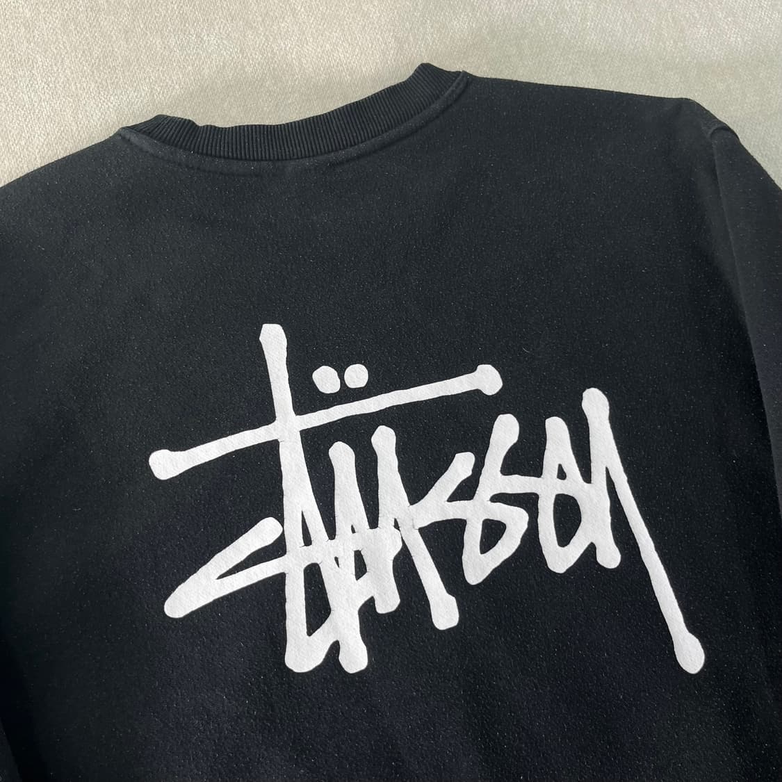 100 스투시 베이직로고 맨투맨 상품이미지5