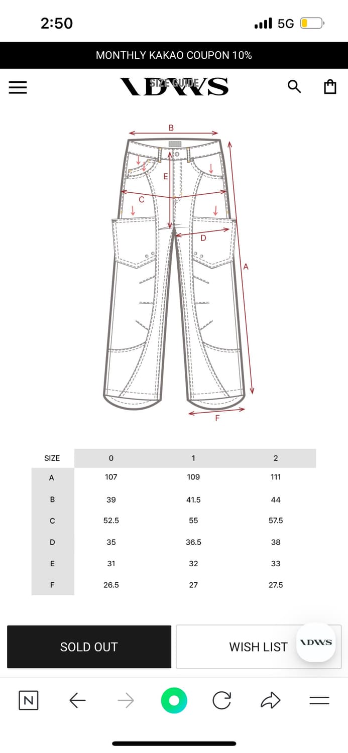 [아이돈워너셀]Camouflage Printing Cargo Pants 상품이미지7