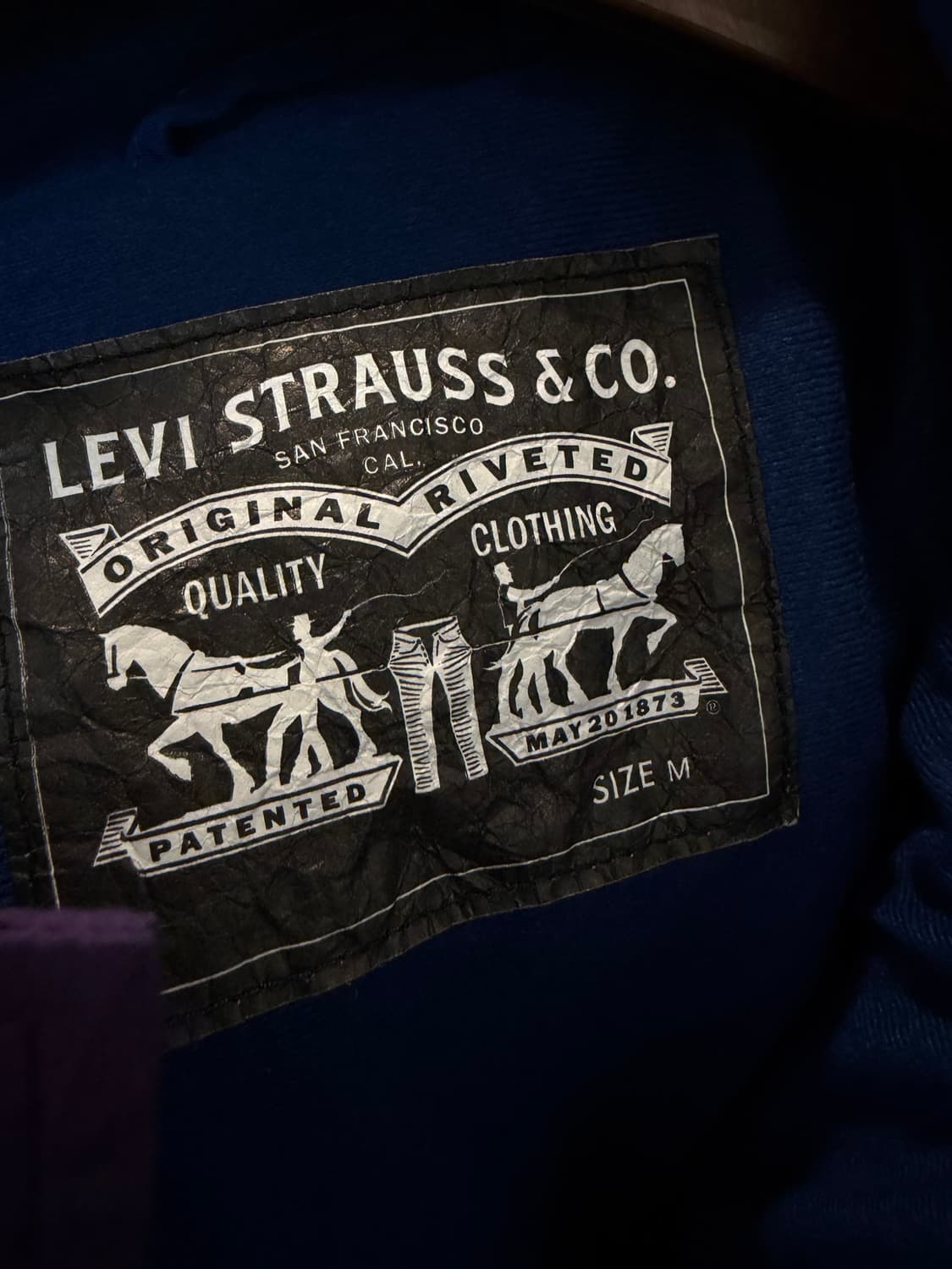 (M) Levis 리바이스 크레이지패턴 피싱 자켓 상품이미지5