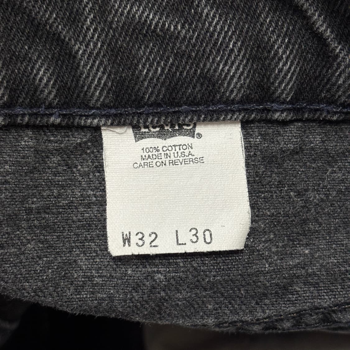 90s 빈티지 리바이스 517 블랙 허리39cm 상품이미지8