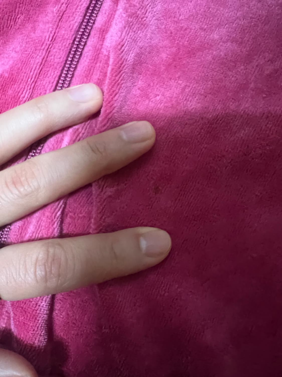 쥬시꾸뛰르 벨벳 핑크 후드집업 상품이미지4