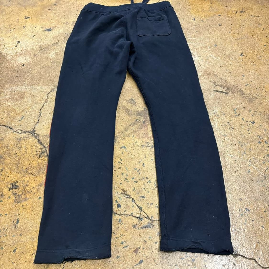 [정품/S] 아베크롬비 네이비 로고 트레이닝 바지  상품이미지3