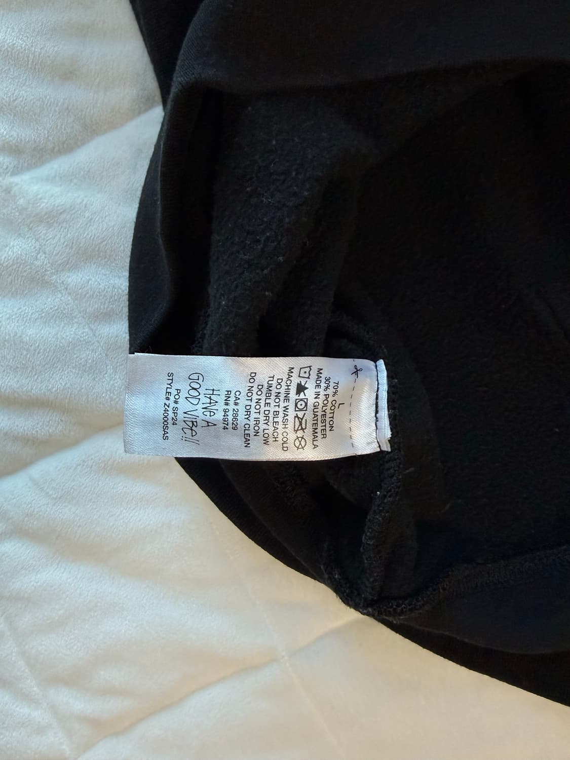 스투시 토론토 기모 후드티L 상품이미지3