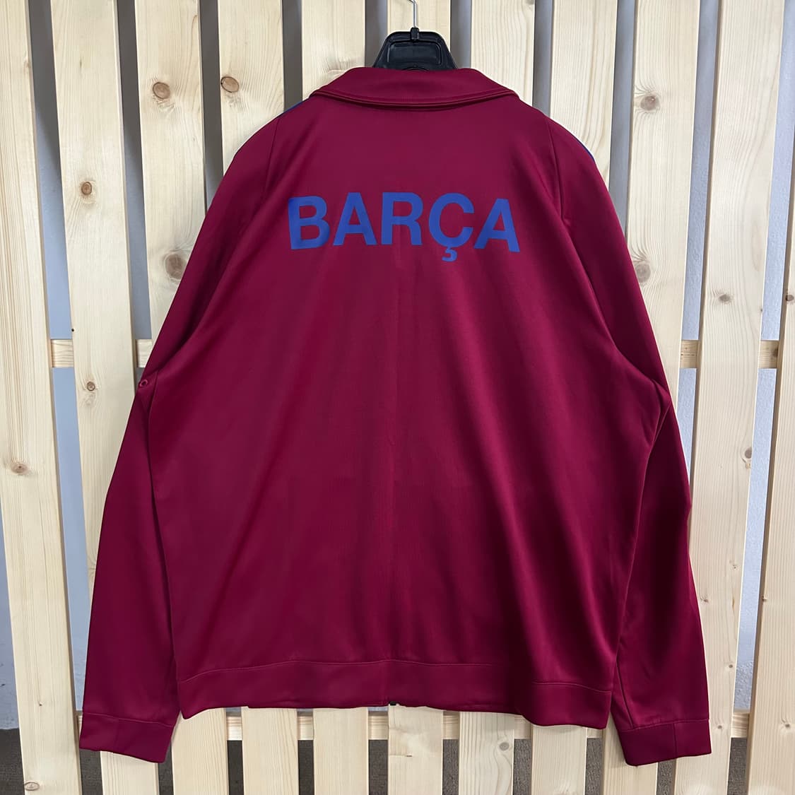 (XL) 나이키 FC 바르셀로나 버건디 져지 트랙탑 상품이미지2