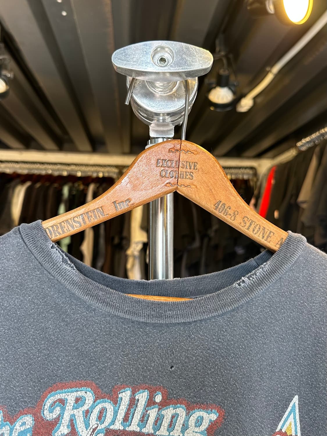 메이드원 롤링스톤즈 투어 프린팅 티셔츠 made in usa 상품이미지3