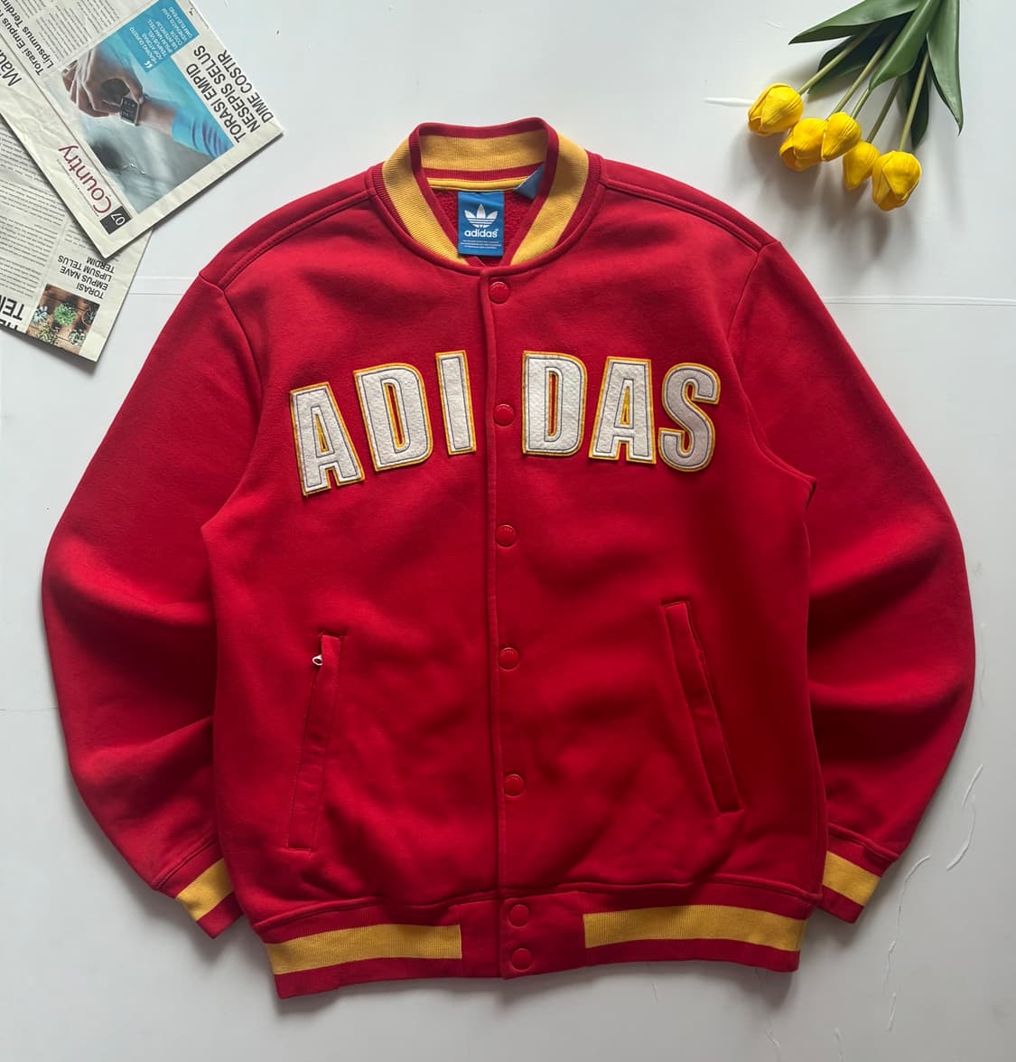 adidas 아디다스 빅로고 바시티 점퍼 상품이미지2