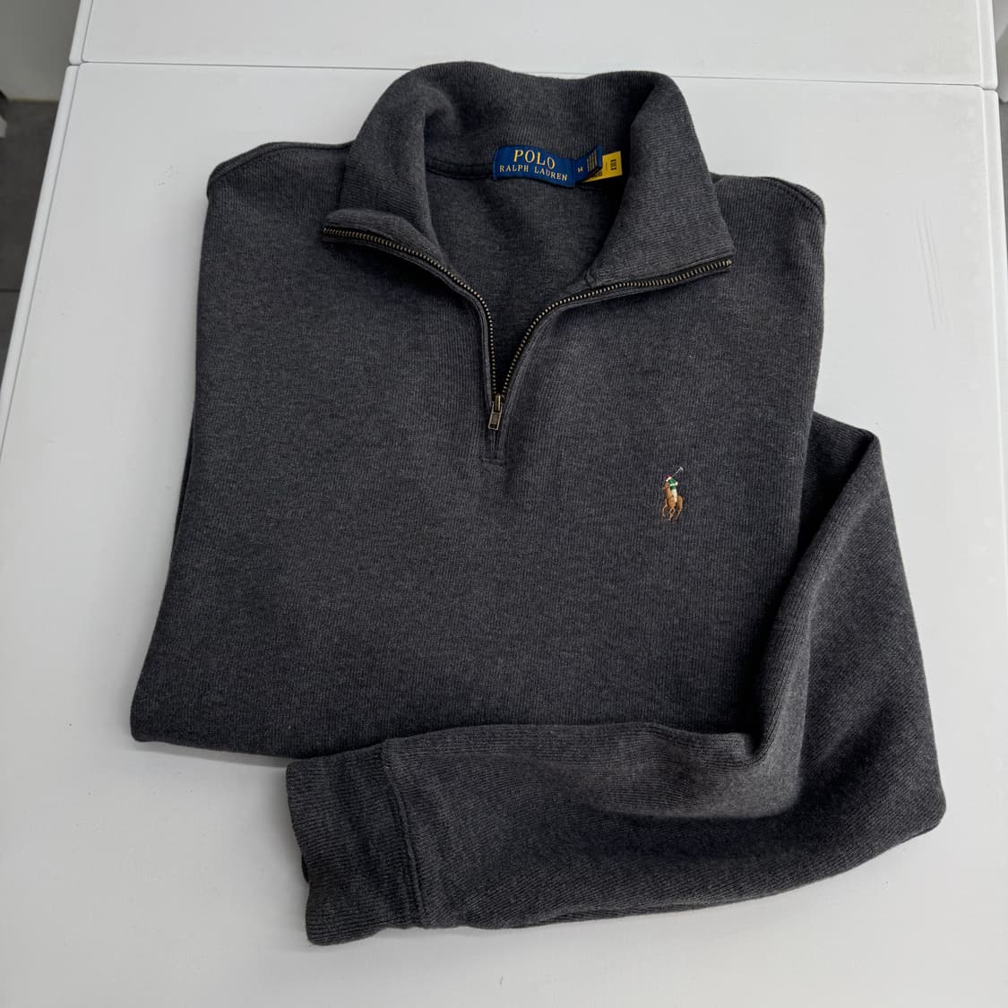 폴로 반집업 니트  상품이미지1
