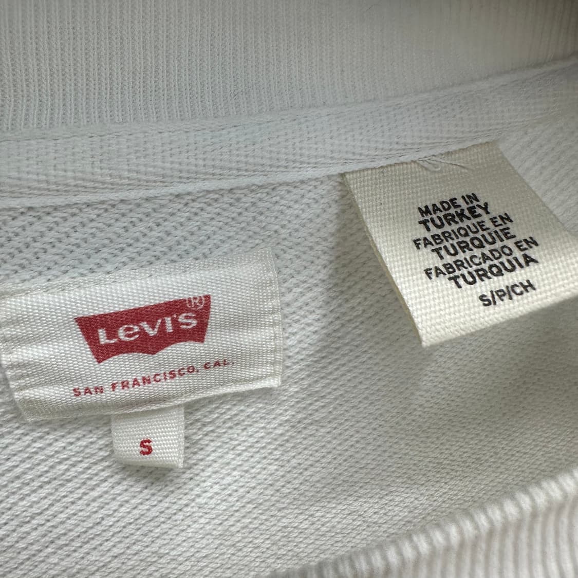 90 리바이스 남자 빅로고 맨투맨 상품이미지3